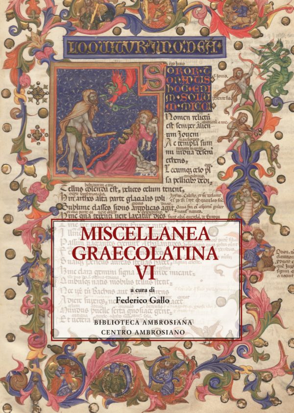 Miscellanea Graecolatina VI